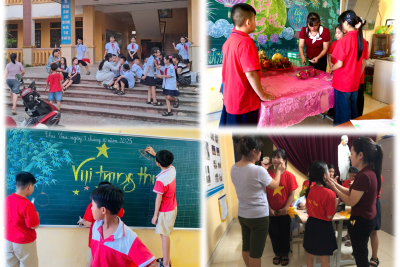 “VUI TẾT TRUNG THU” ẤM ÁP, TRÀN ĐẦY YÊU THƯƠNG  CỦA HỌC SINH TRƯỜNG TIỂU HỌC NGHĨA MINH