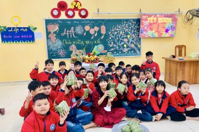 NGÀY HỘI “BÁNH CHƯNG XANH – TẾT BÍNH NGỌ NĂM 2026” TẠI TRƯỜNG TIỂU HỌC NGHĨA MINH