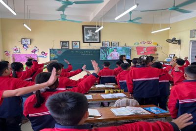 SINH HOẠT CHUYÊN MÔN THEO HƯỚNG SỬ DỤNG TRÍ TUỆ NHÂN TẠO (AI) TRONG DẠY HỌC VÀ LỒNG GHÉP NĂNG LỰC SỐ